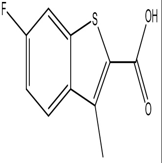 6-Fluoro-3-methyl-1-benzothiophene-2-carboxylic Acid; CAS No.: 863119-55-5